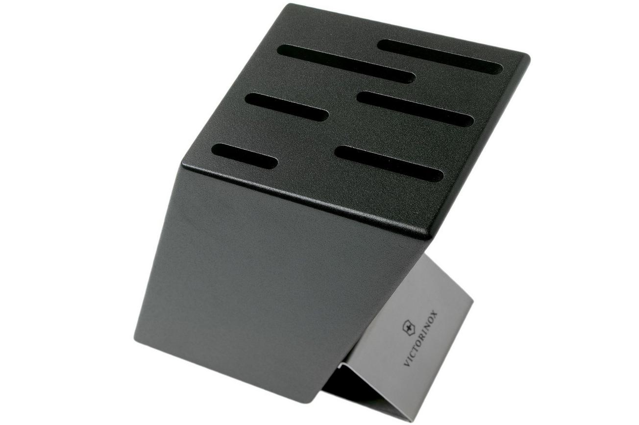 Victorinox Swiss Modern messenblok, zwart leer, 7-7086-03