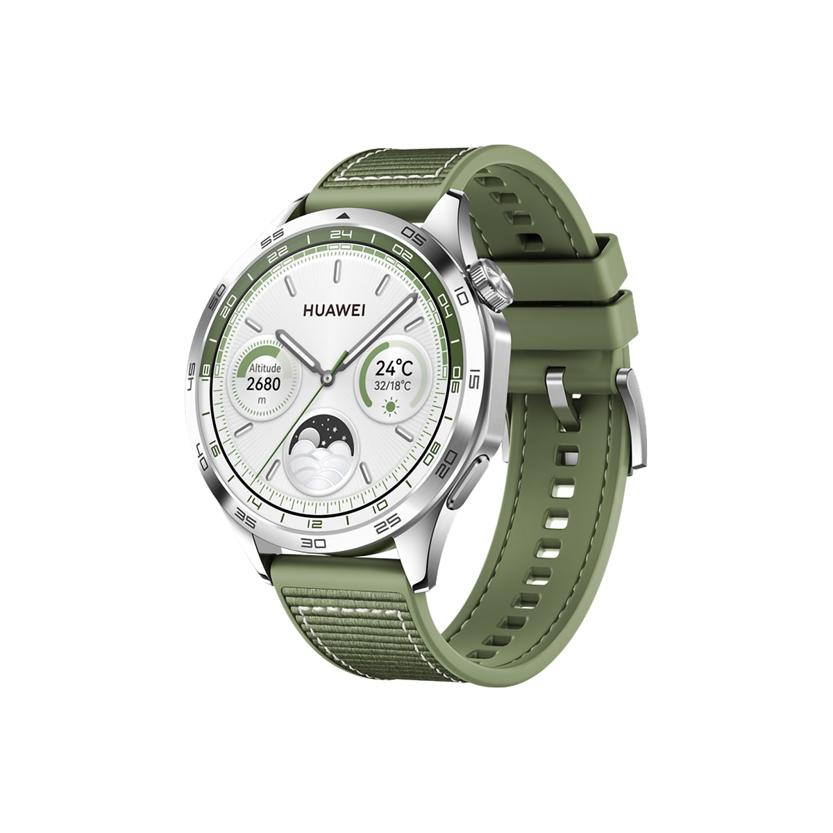 Huawei Watch GT 4 sportsklokke 46mm (grønn)