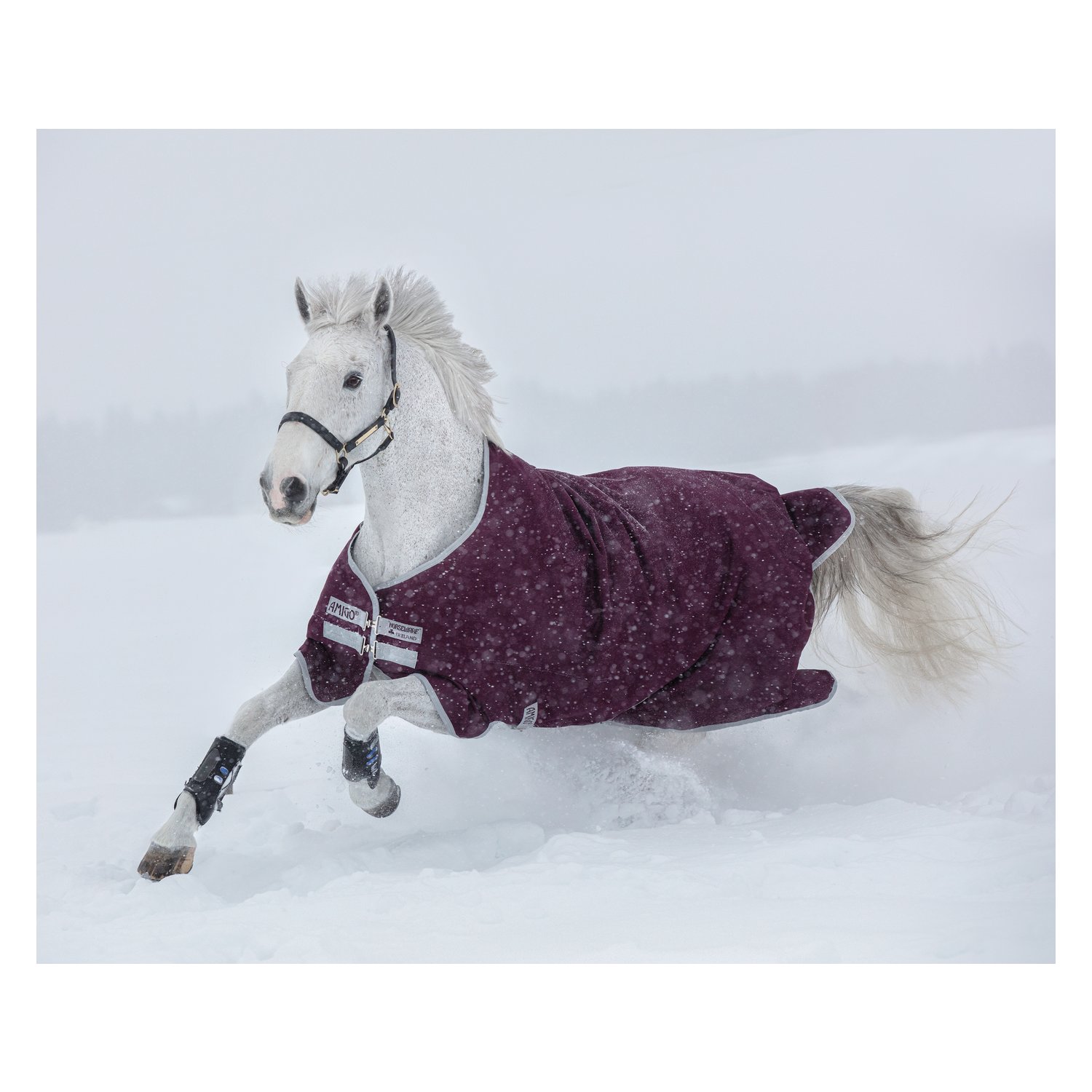 HORSEWARE Outdoordecke AMIGO Hero Ripstop 200 g - feige silber