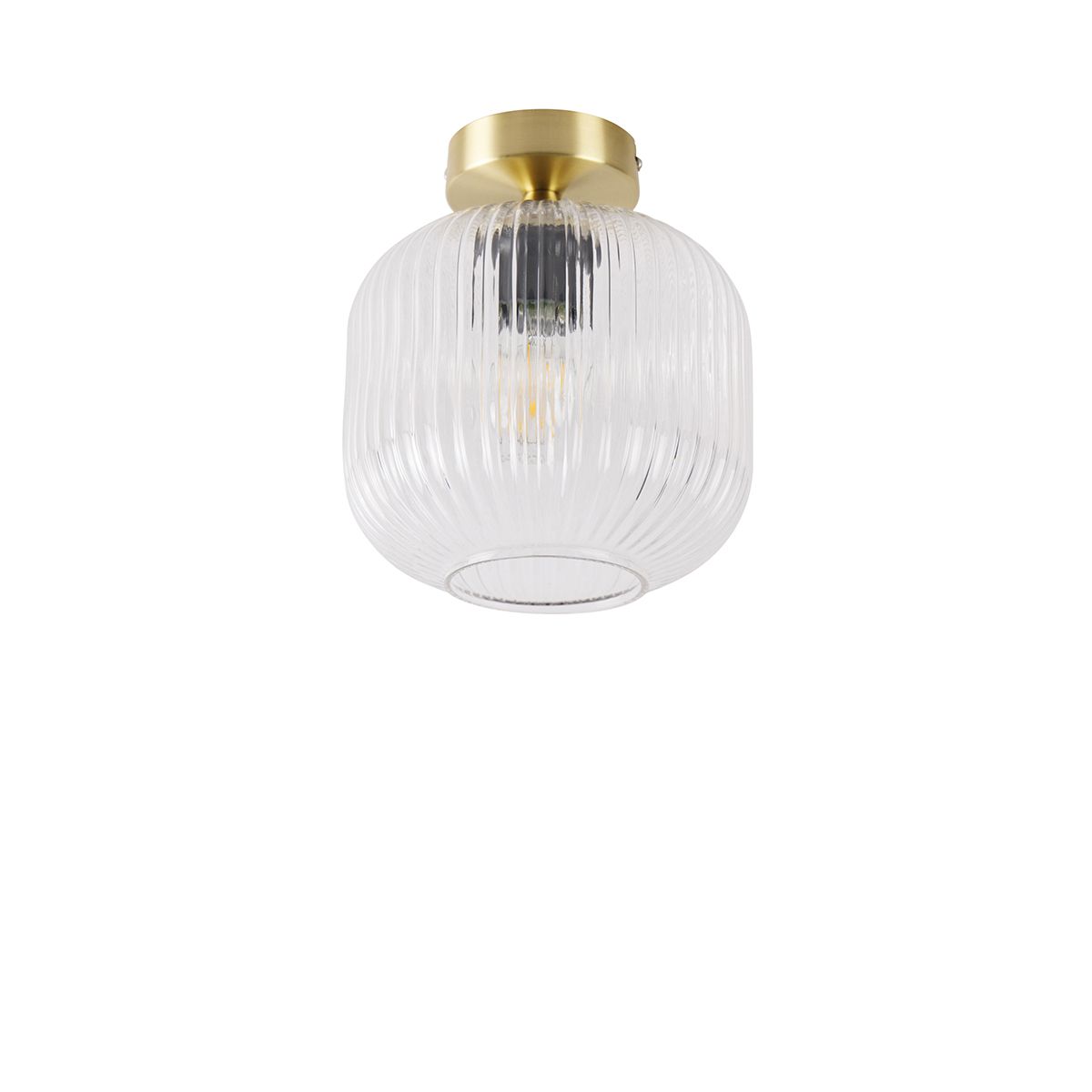 Smart plafondlamp messing incl. Wifi A60 - Karel