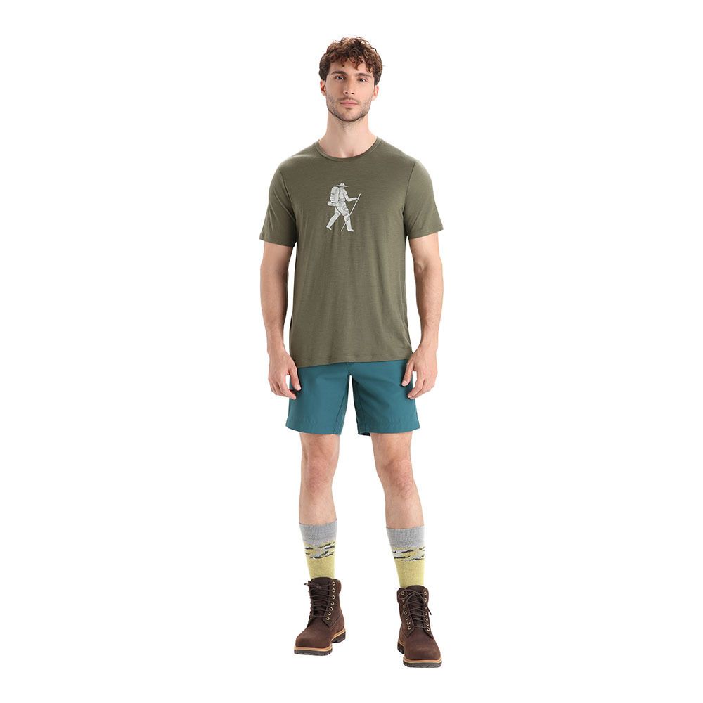 Icebreaker TECH LITE II - Tee-shirt Homme loden