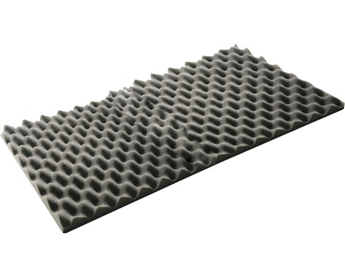 Akoestisch schuim Akupur gegolfd schuimplaat 200x100x3 cm