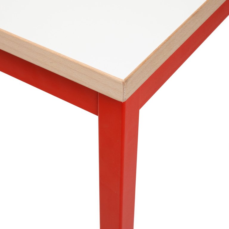 Modulor Tisch M für Kinder, reinrot