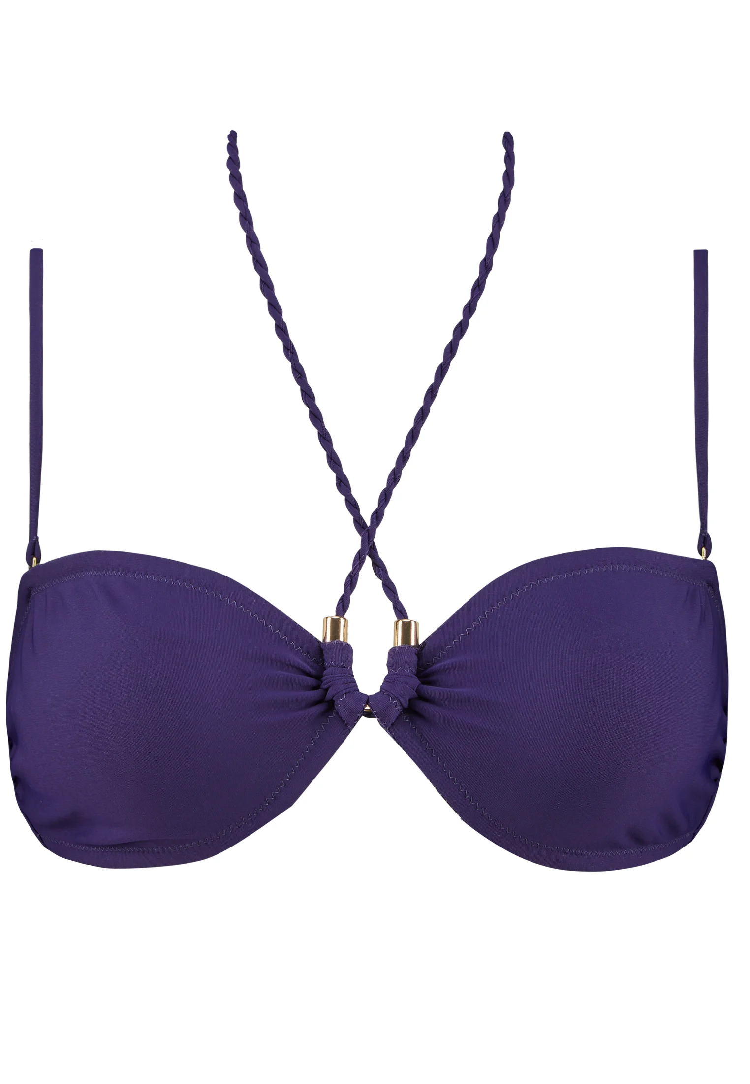 SUMMER JOURNEY - Haut de maillot de bain bandeau | Violet
