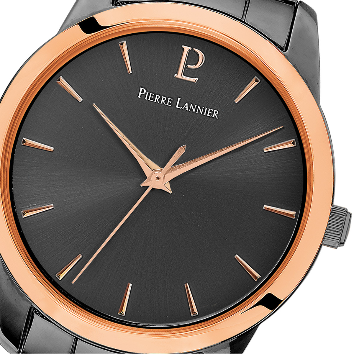 Montre PIERRE LANNIER roxane femme bracelet acier gris