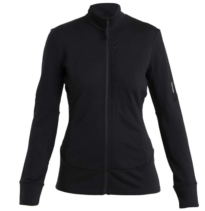 Quantum IV LS Zip Women uldtrøje