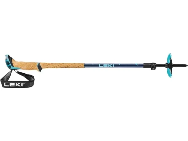 LEKI Bernina Lite 2, Alpint skiløb, 135 cm, Voksen, Hunstik, Beige, Sort, Blå, Aluminium
