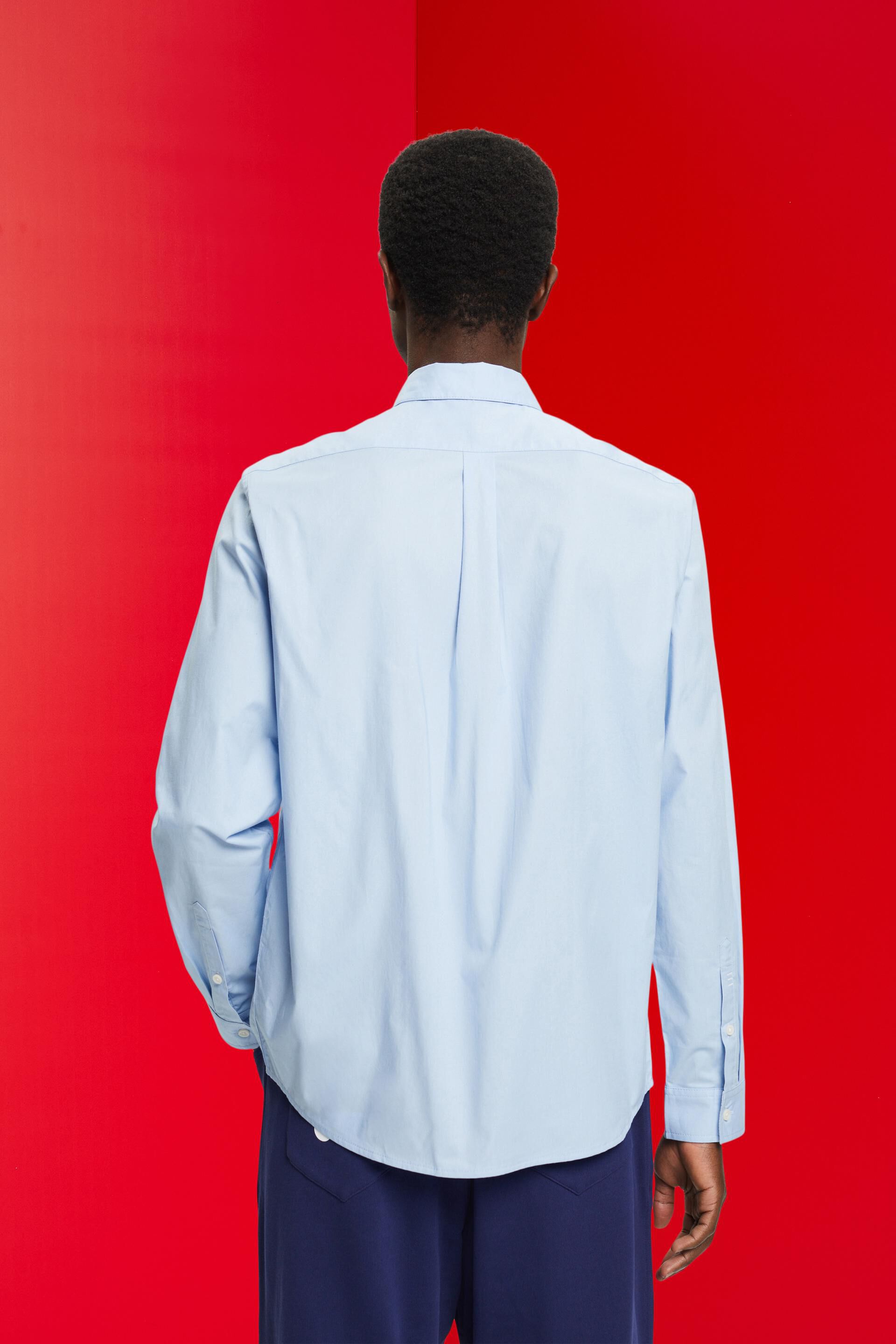 Chemise à col boutonné