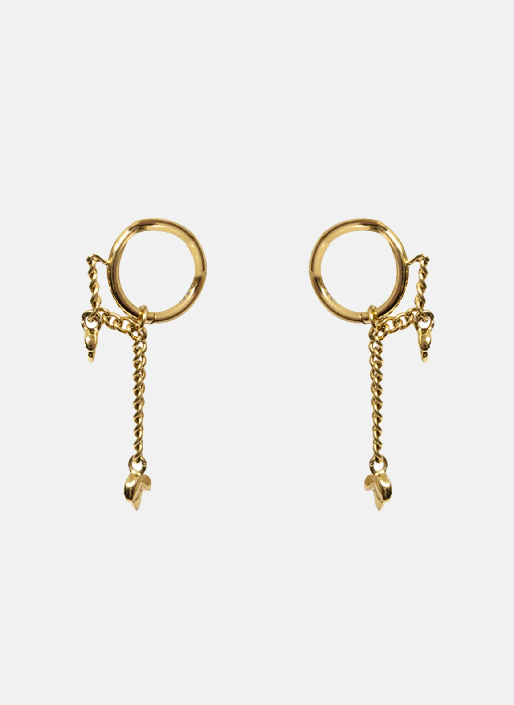 ASTREE - Boucles d'oreilles pendantes astree | Doré