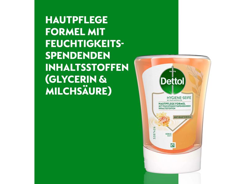 Dettol Seife No Touch Honig 250 ml Flüssige Pflegeseife für alle Hauttypen