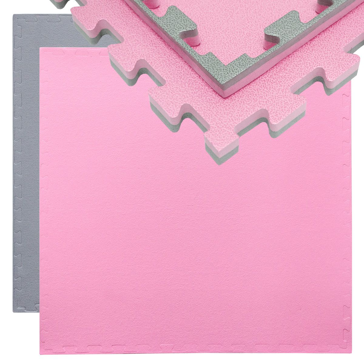eyepower Trainingsmatte mit Rand 90x90x2 cm