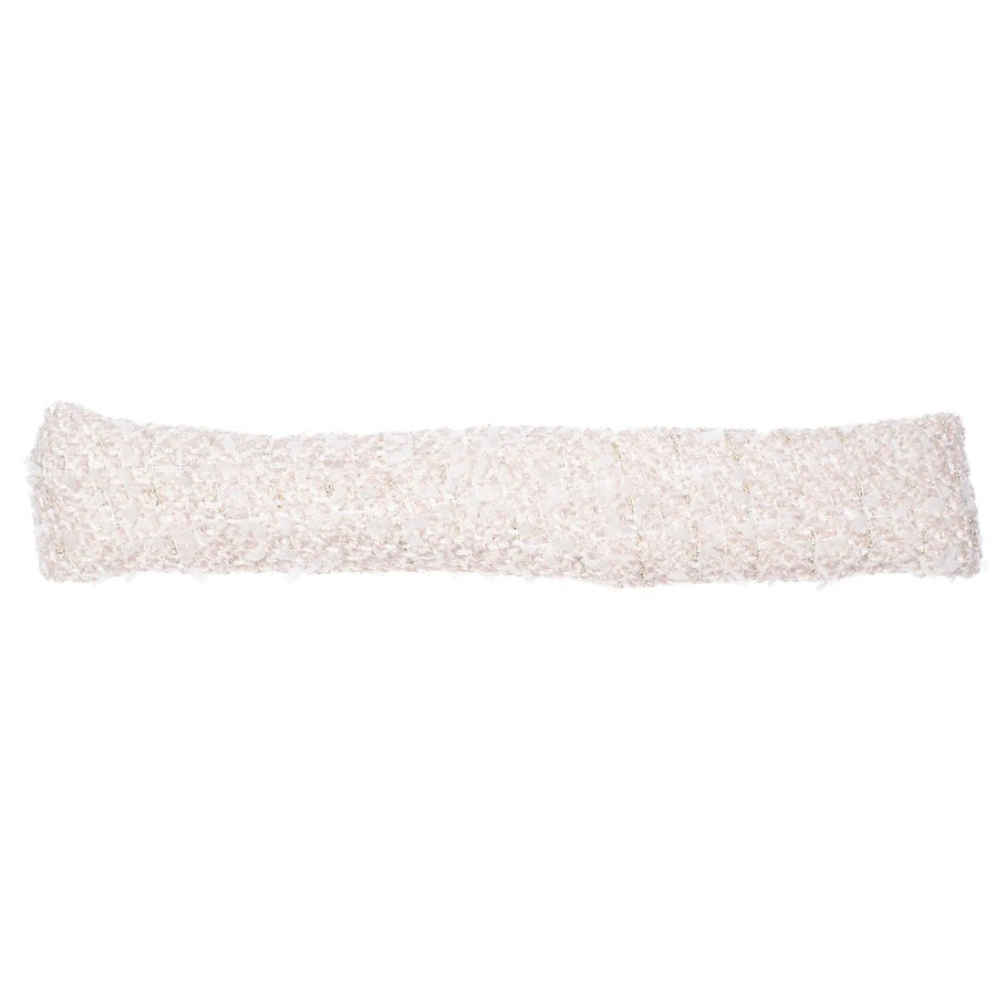 DARK Tweed Headband Pale Rose