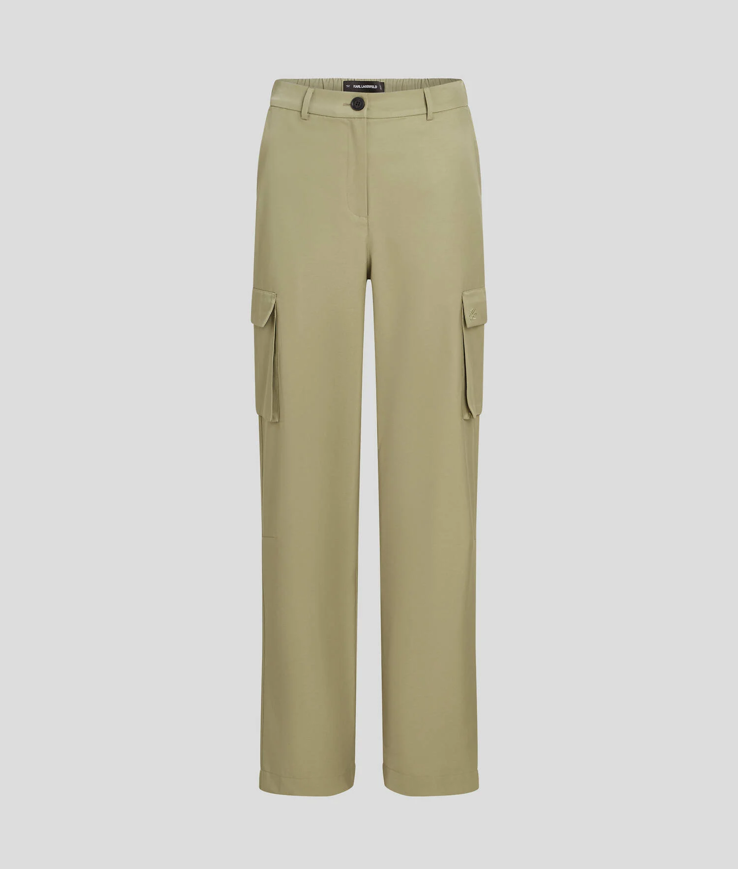 PANTALON CARGO - Vert d'huile
