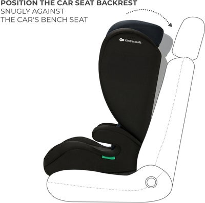 Kinderkraft I-SPARK i-Size Beltestol, Black