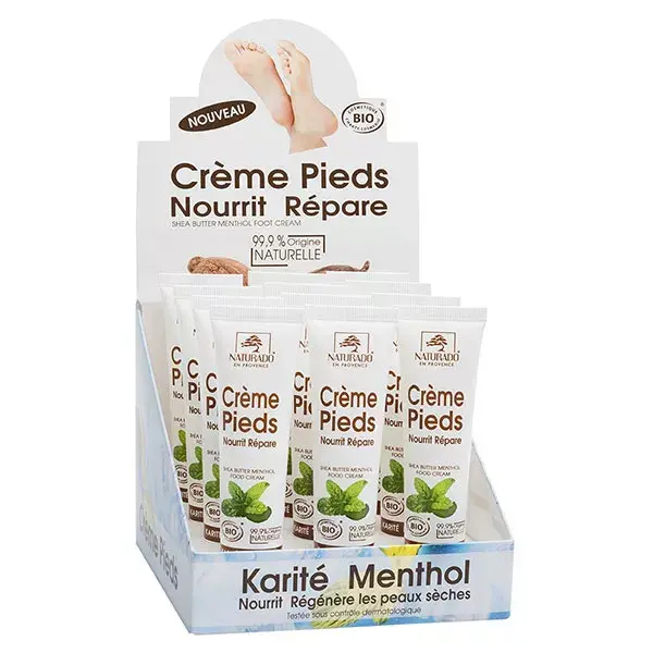 Creme para os pés orgânico Naturado 40ml