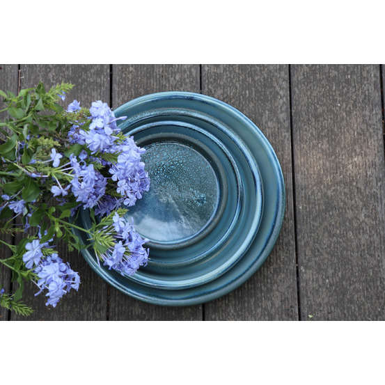Soucoupe d'intérieur Blue Wave D.22 cm