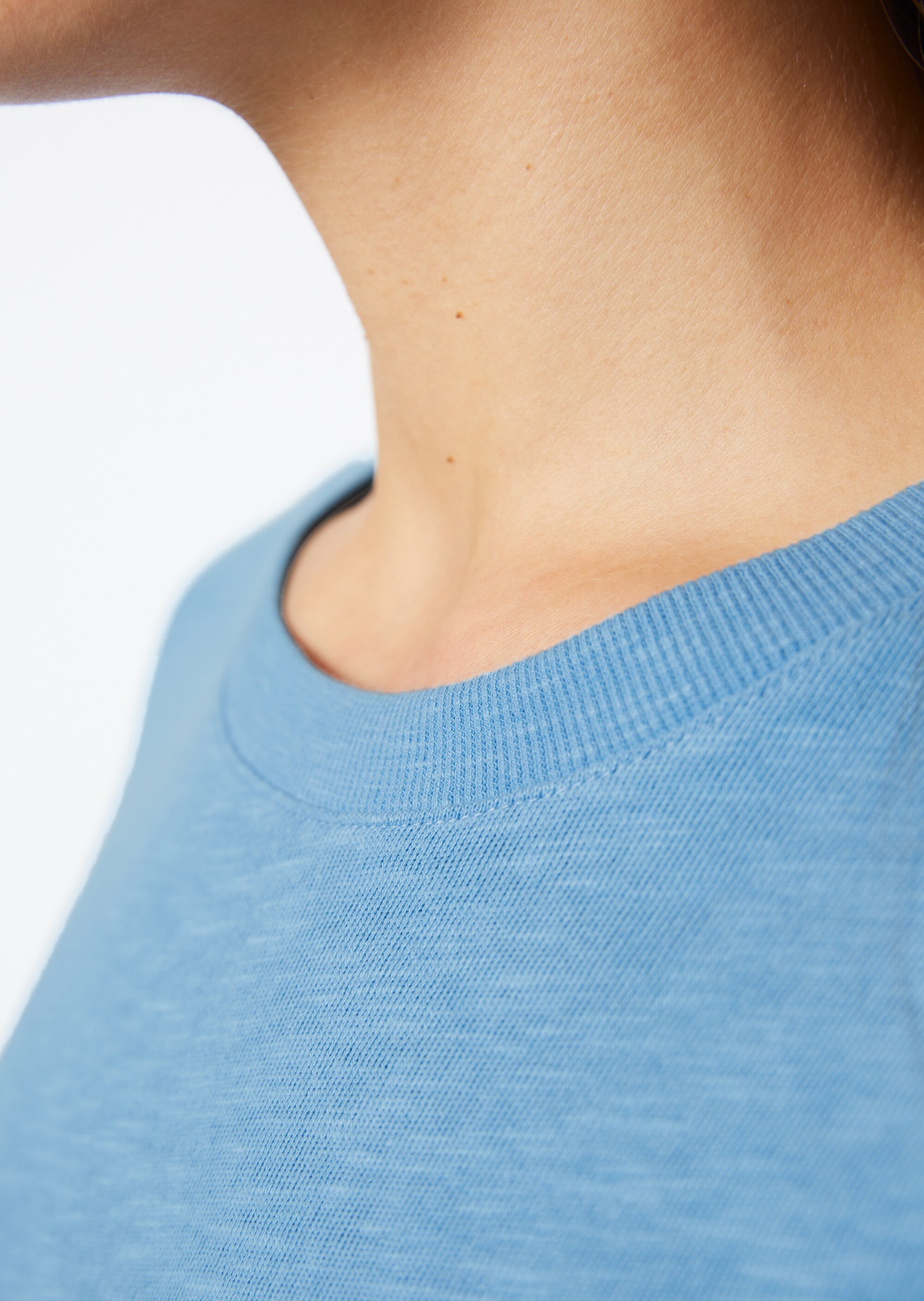 Heavy-Slub-Jersey Longsleeve regularaus Organic Cotton