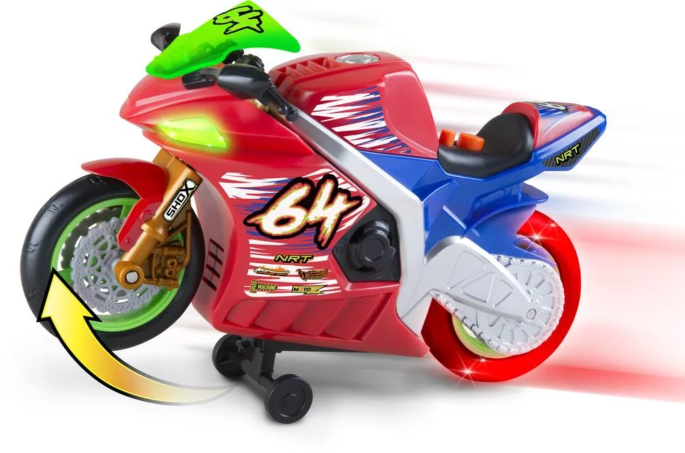 MA SUPERBE MOTO LUMIERES ET SONS