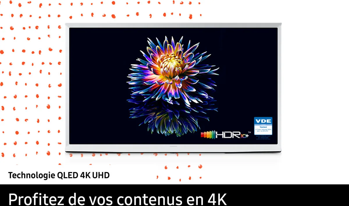 Samsung Serif TQ55LS01B Bleu gris TV QLED