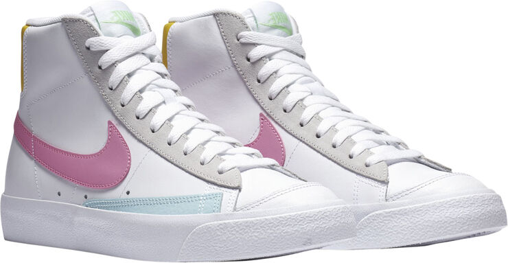 Nike blazer mid '77 White/pink glow-pure platinum