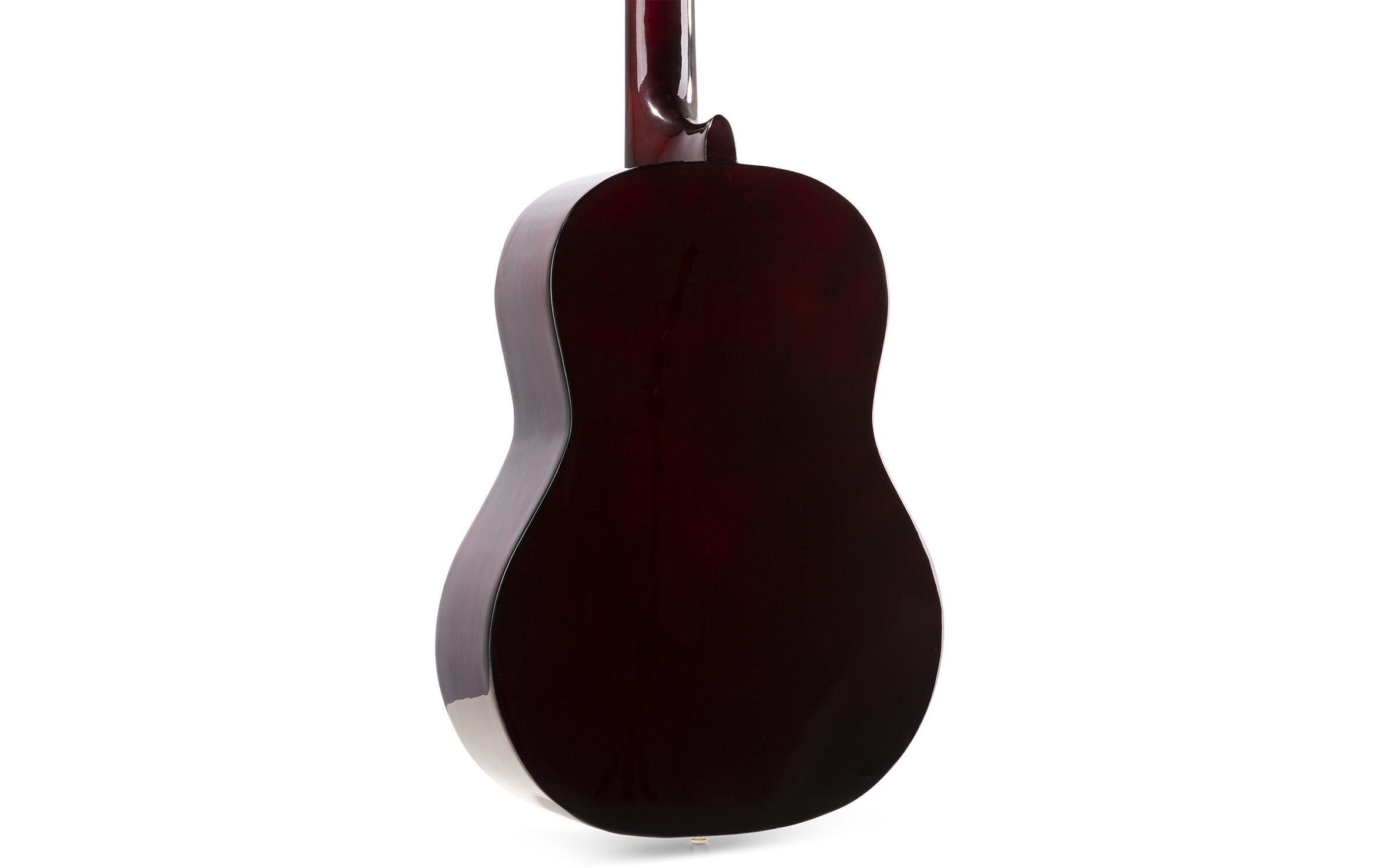 Konzertgitarre SoloArt Set SunburstKlassische Gitarre mit Zubehör