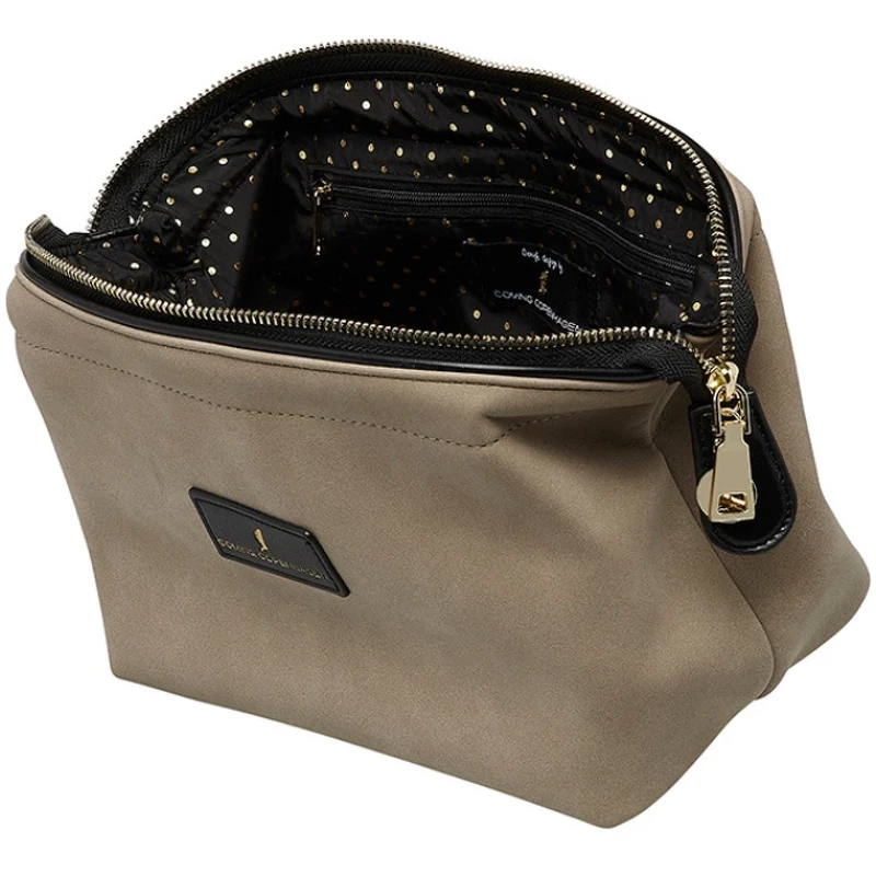 Coming Copenhagen Mia Cosmetic Bag Medium - Warm Taupe (Limited Edition)