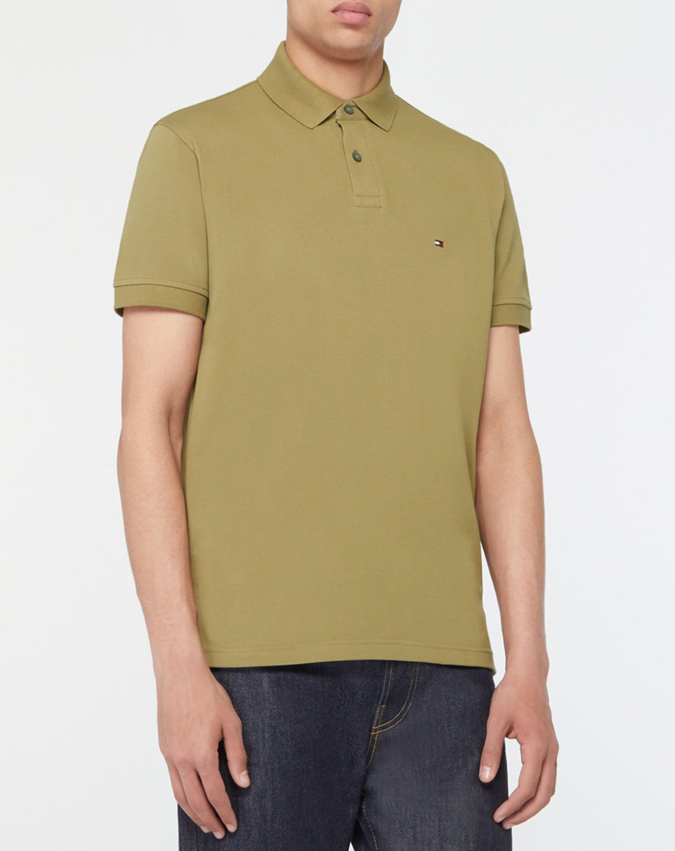 Tommy Hilfiger Polo regular 1985 kaki