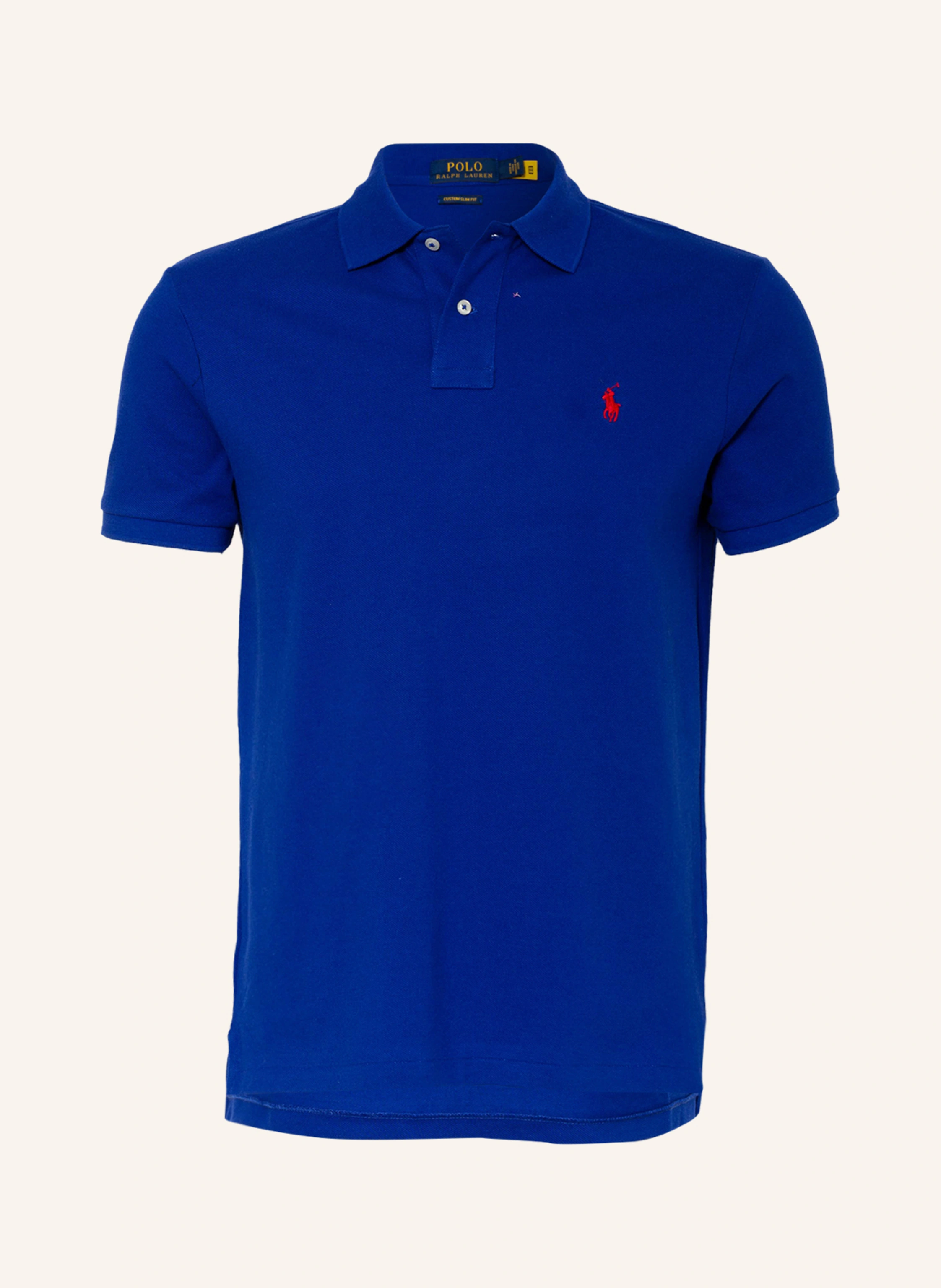 POLO RALPH LAUREN Piqué-Poloshirt Custom Slim Fit
