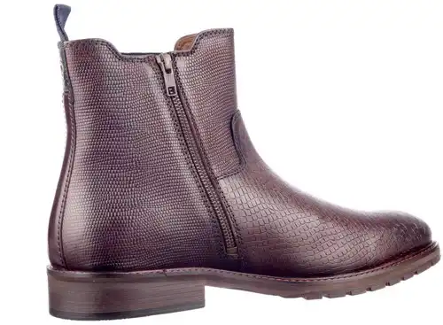 FABBRIZIO AUSTRALIAN BRUIN - maat 47 enkellaars bruin - maat 47 Calandschoen