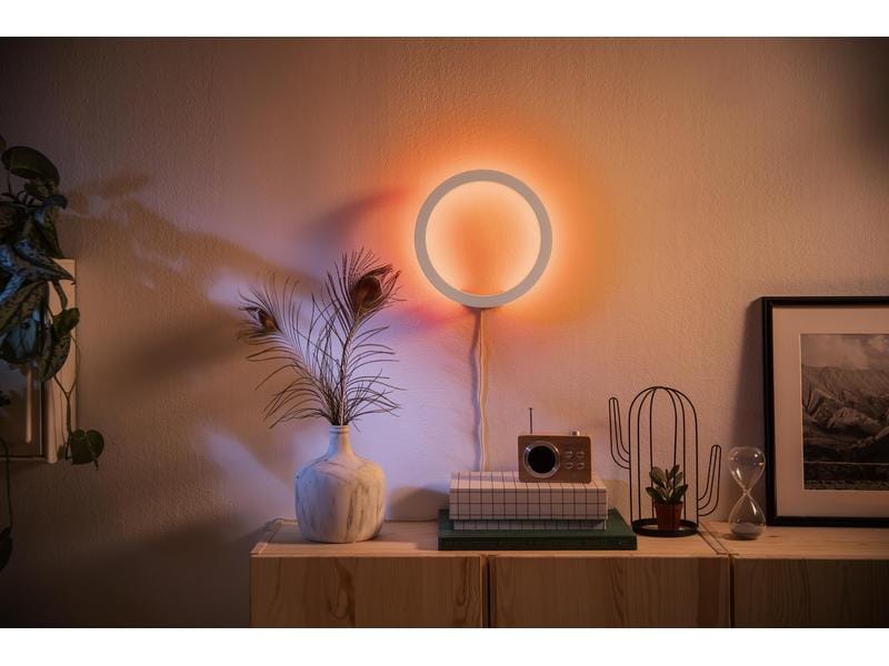 Philips Hue White & Color Ambiance Sana Wandleuchte Weiss LED-Wandleuchte