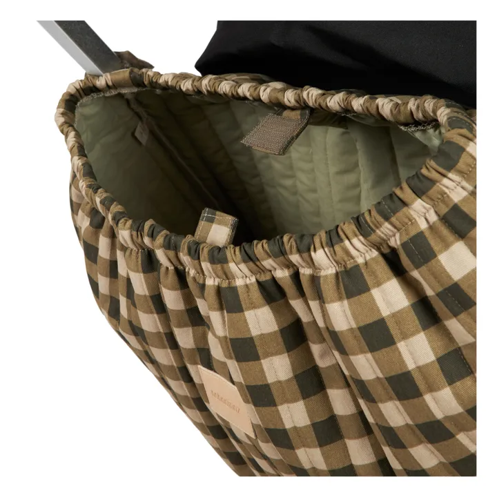 Nobodinoz Sac pour poussette Hyde Park | Vert