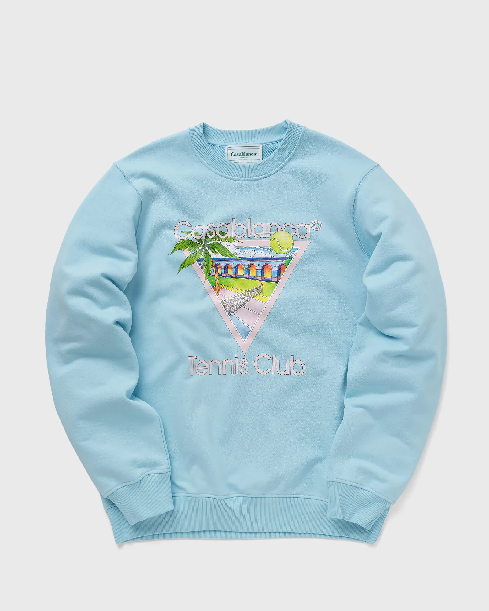 Casablanca TENNIS CLUB ICON SCREEN PRINTED SWEATSHIRT