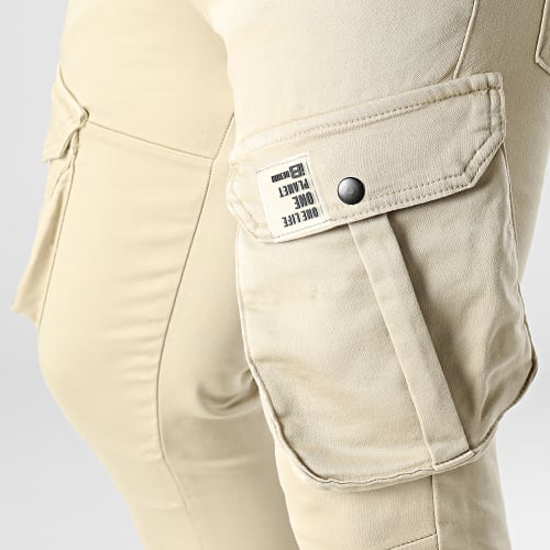 Pantalon Cargo Vert Kaki Clair