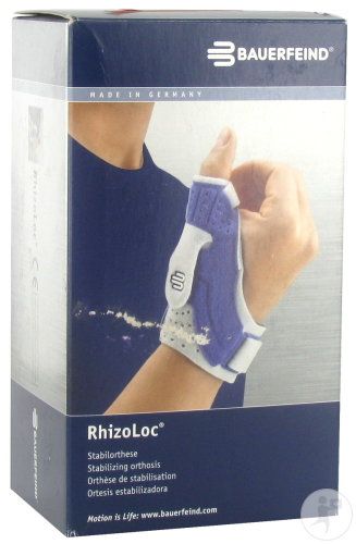 Bauerfeind RhizoLoc Orthèse Mains Gauche Taille 1 Pièce 1