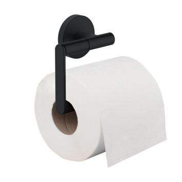 Marho Toiletrolhouder Luxor zonder klep zwart