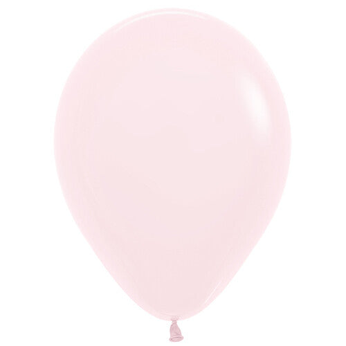 Sempertex ballonnen pastel matte pink - 30 cm - 12st