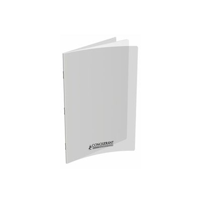 Conquérant Classique - Cahier polypro 24 x 32 cm - 96 pages - uni - transparent