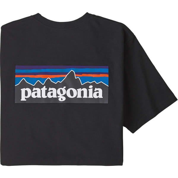 T-shirt PATAGONIA M'S P-6 LOGO RESPONSIBILI-TEE BLACK