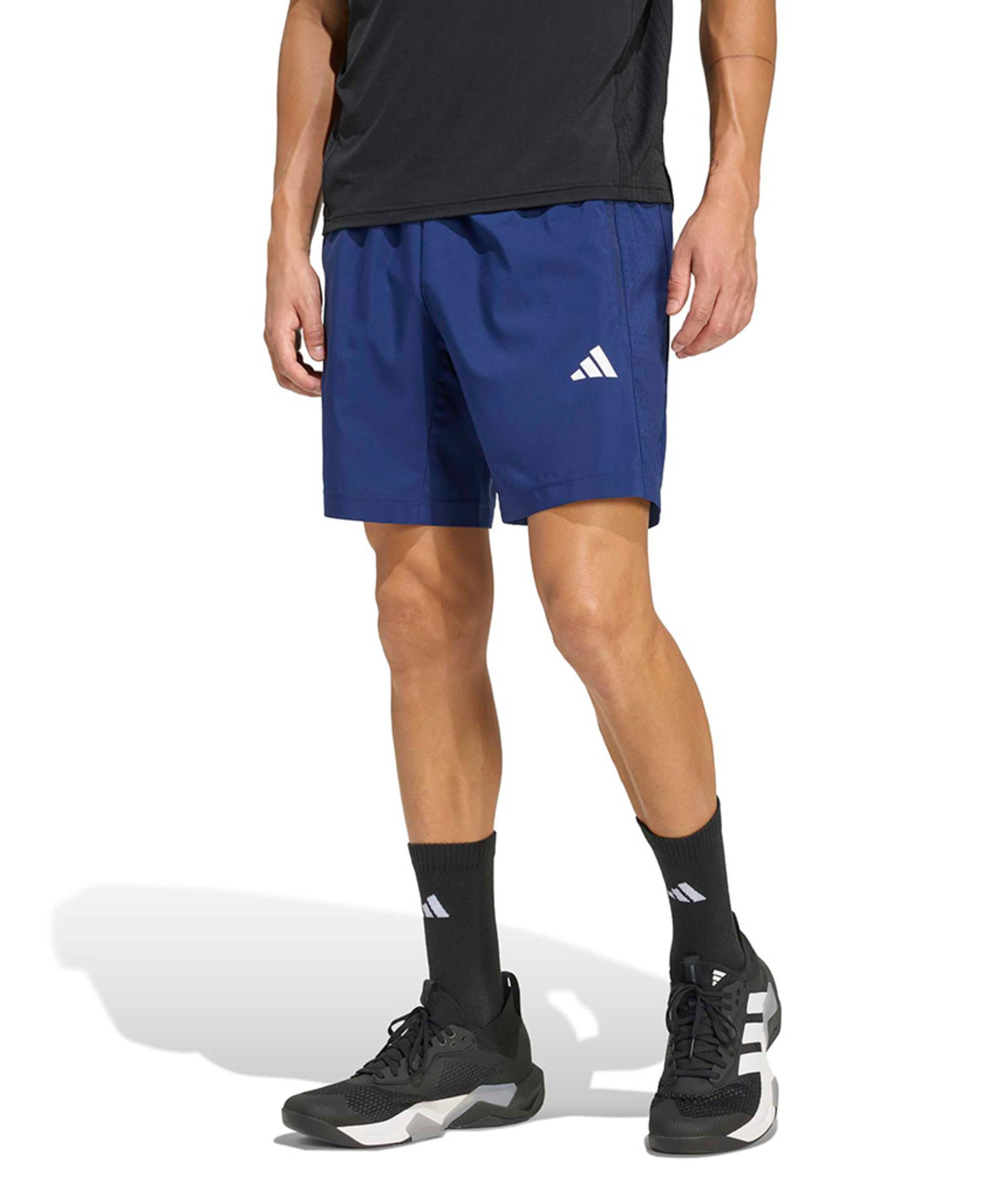 Adidas We Bas Wv Short heren shorts blauw
