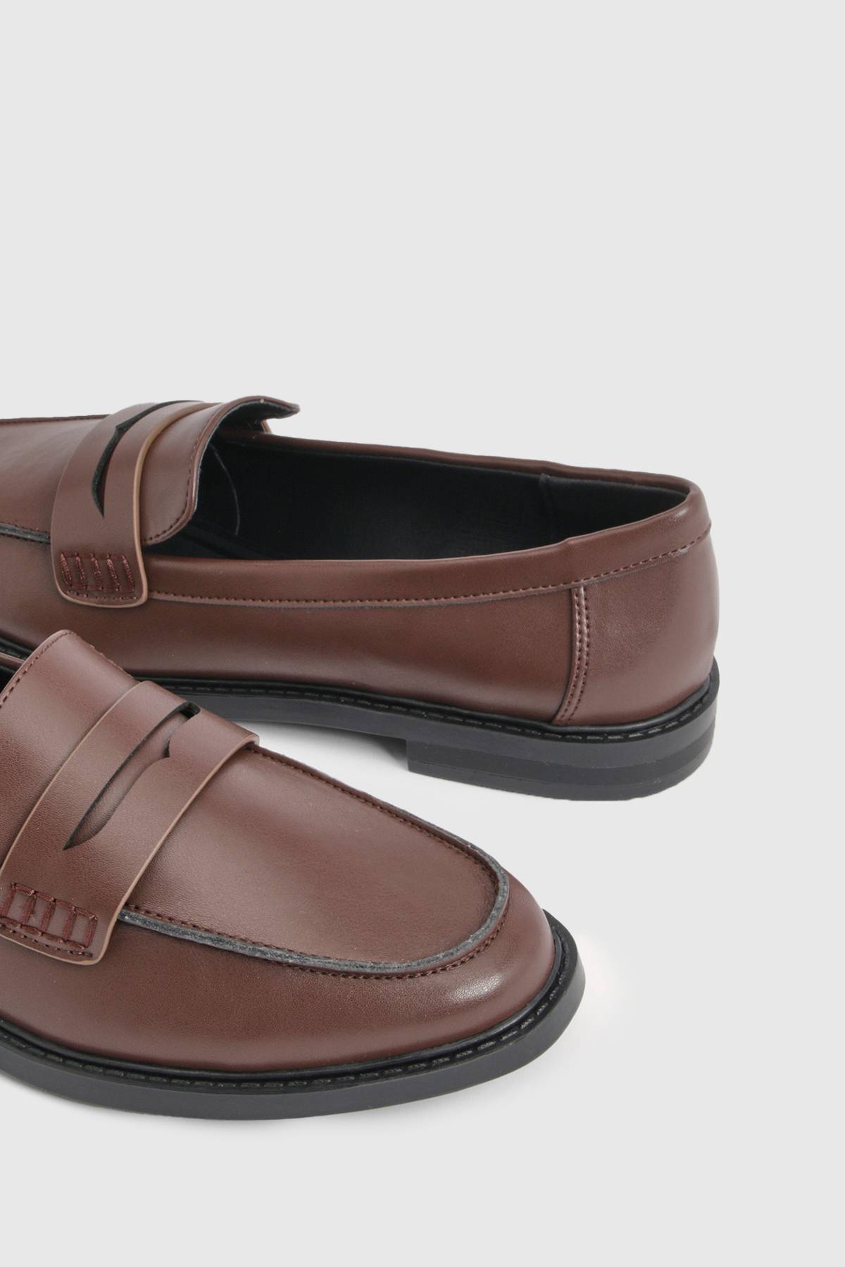 boohoo Mocassins Plats Basiques