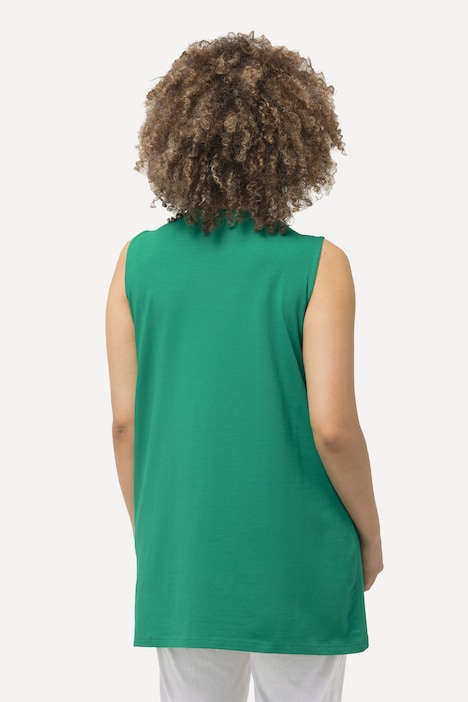 Longtop, Classic Fit, Carree-Ausschnitt, ärmellos