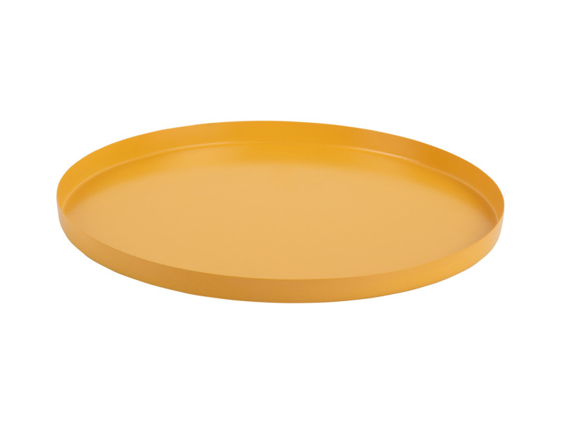 Tray Servir Round Extra Small PT4239BY Bright yellow