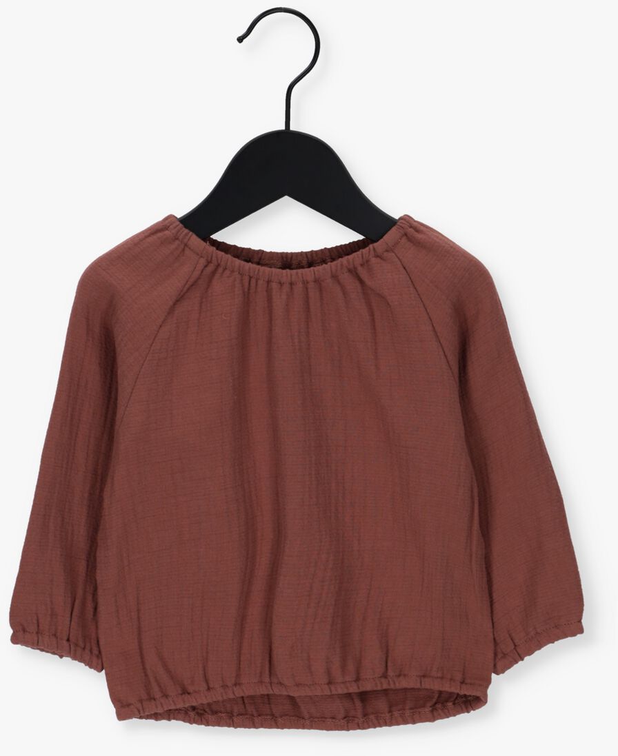 QUINCY MAE bruine quincy mae blouse cinch long sleeve tee