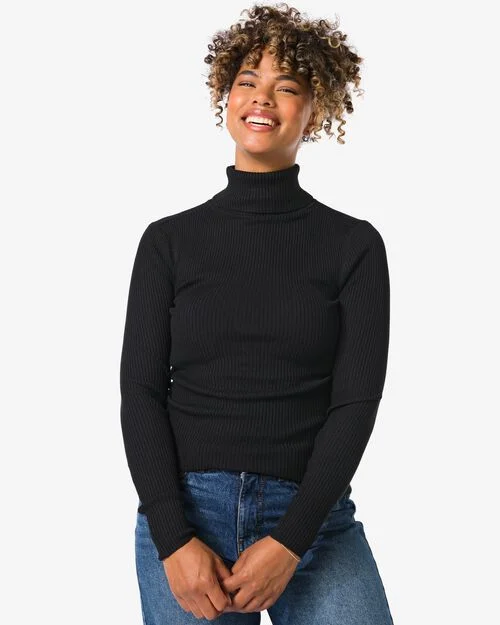 haut femme avec col noir