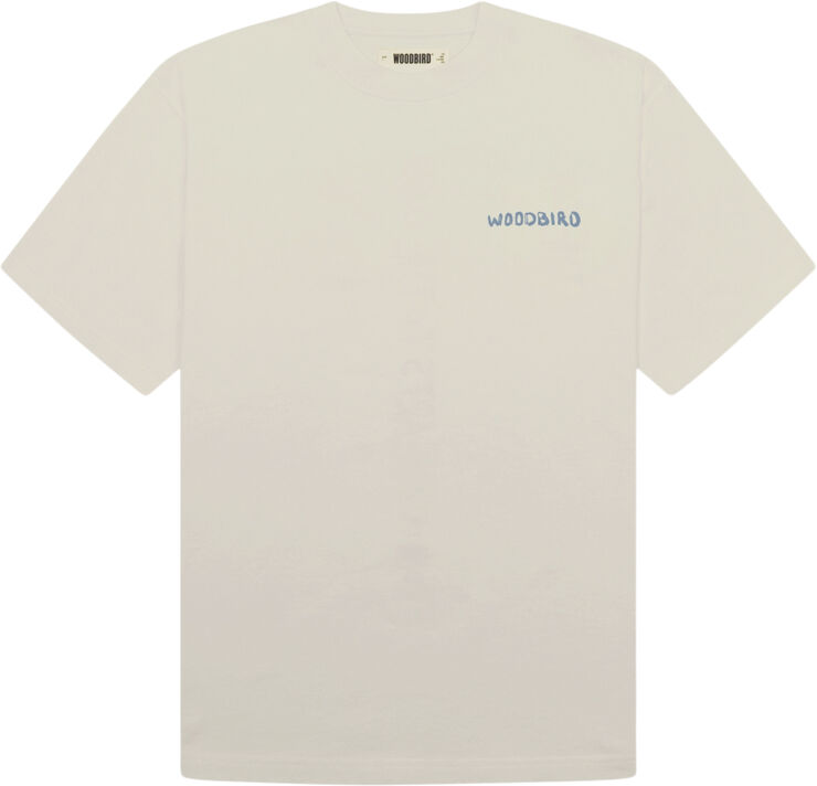 Woodbird WBBaine Delivery Tee Off white