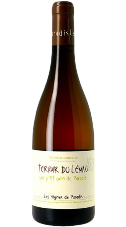 Les Vignes de Paradis IGP Vins des Allobroges, Savoie, blanc sec 2019