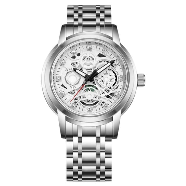 Herrearmbåndsur Armbåndsur WLISTH S518 Quartz Sølv