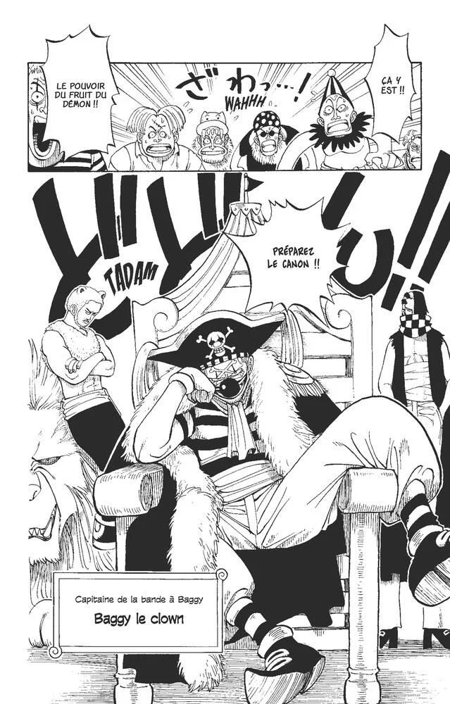 ONE PIECE - MANGA TOME 2 - LUFFY VERSUS LA BANDE A BAGGY