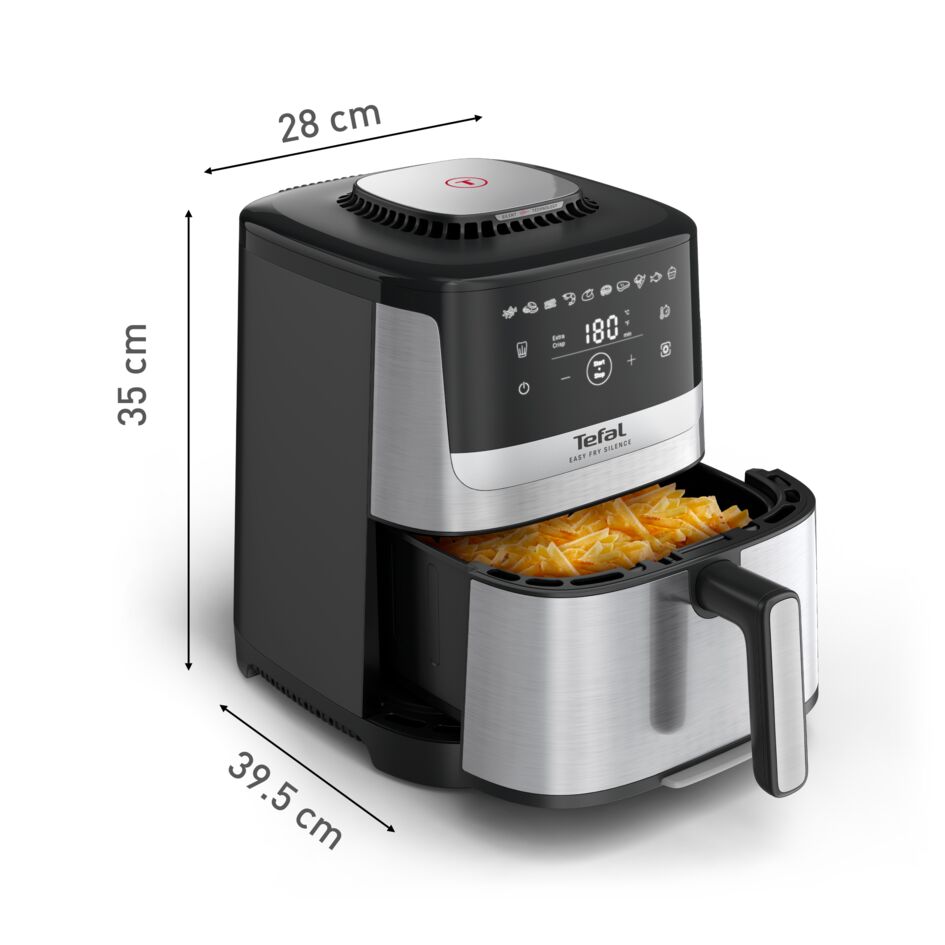 Easy Fry Silence EY552D Stille air fryer - 10 programma's - 5 L
