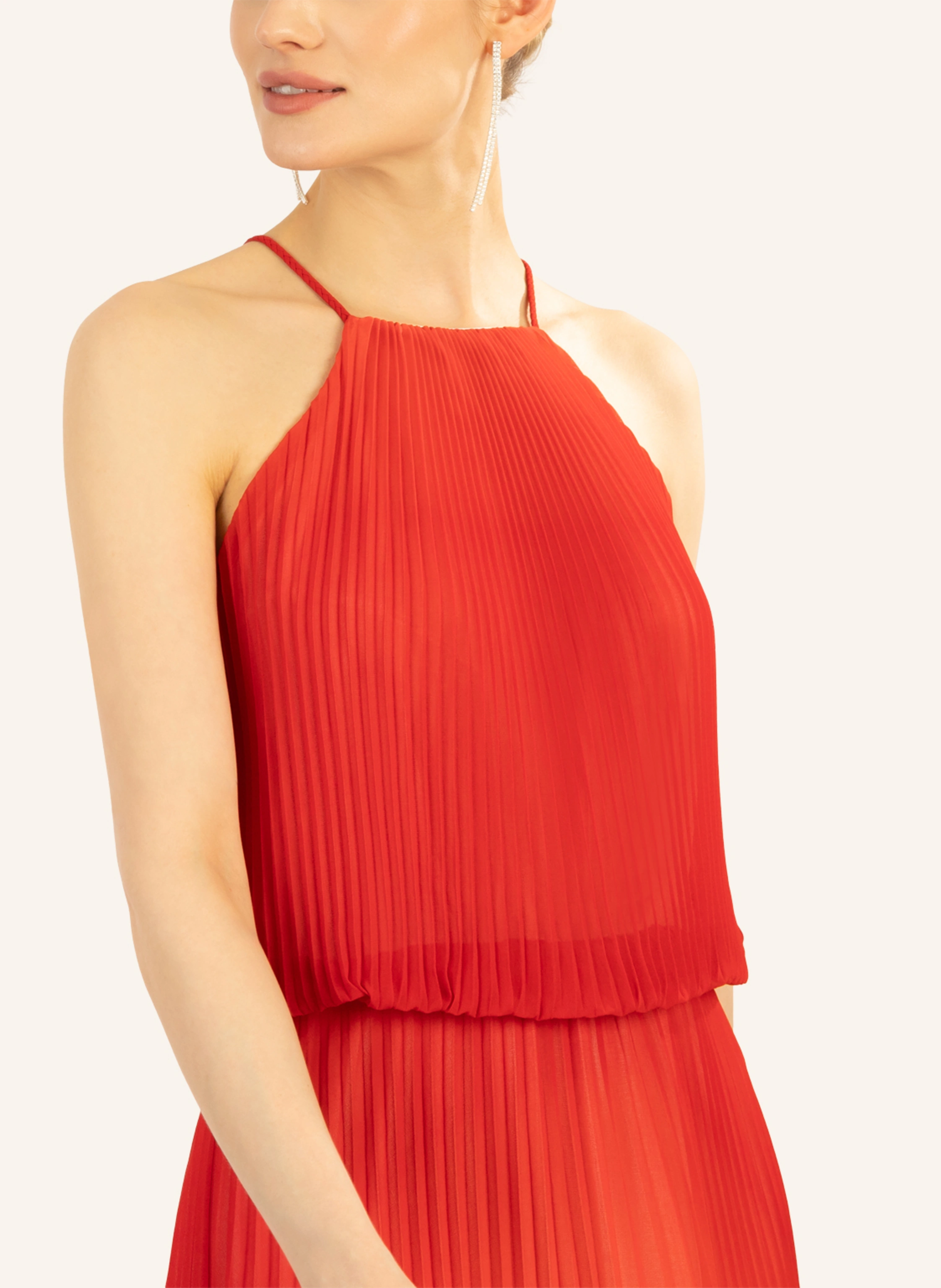 APART langes Plisseekleid